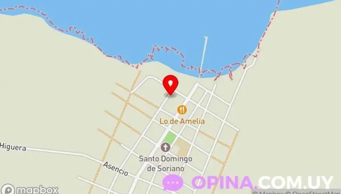 mapa de CASA ALEMANA Edificio de apartamentos en Villa Soriano