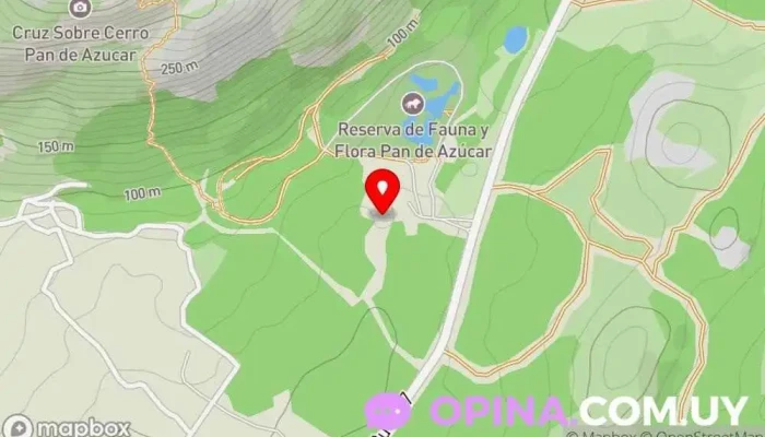 mapa de Casa de Tabaré González Escuela en Piriápolis