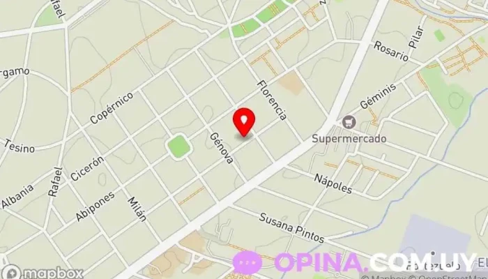 mapa de Casa en Venta 427 m2 Promotora inmobiliaria en Montevideo