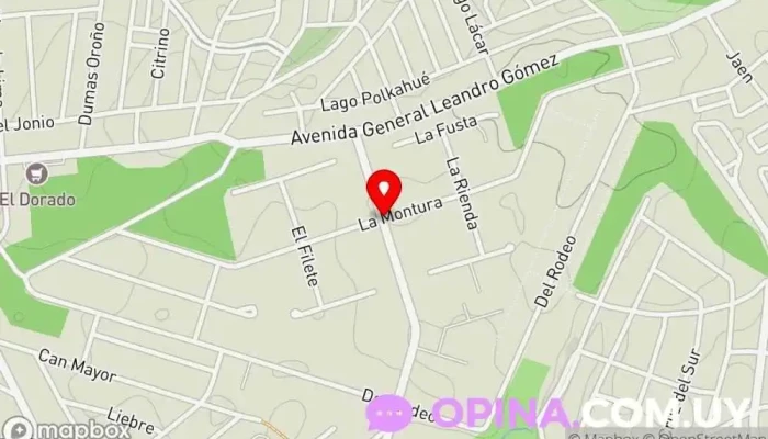 mapa de Casa en Venta Burnett Pinares Consultor inmobiliario en Maldonado