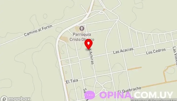 mapa de casa la niña luna Agencia inmobiliaria en Estación Atlántida