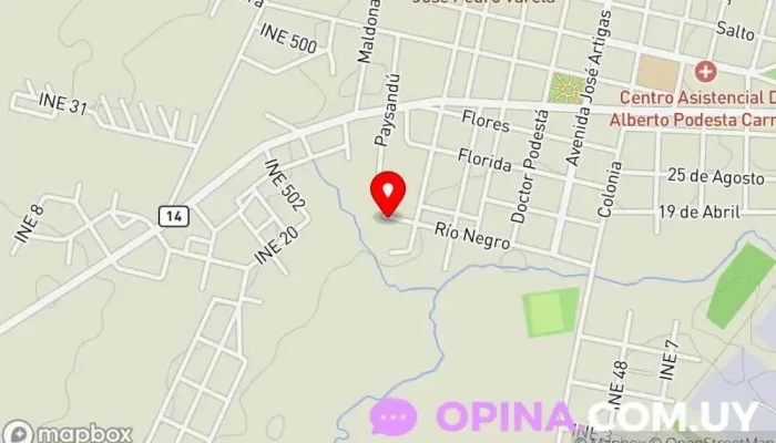 mapa de Casa lucia Condominio en José Pedro Varela