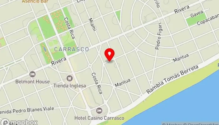 mapa de Casa Puyol Restaurante en Montevideo