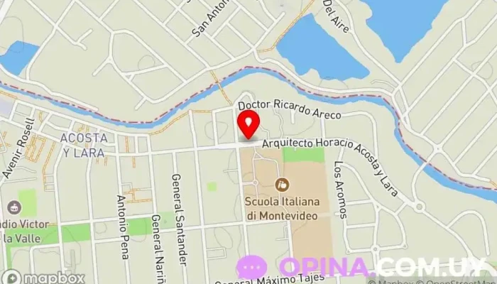 mapa de Casablanca Escuela de arte Escuela de arte en Montevideo