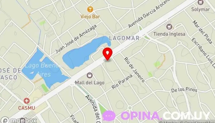 mapa de Casagrande Negocios Inmobiliarios Agencia inmobiliaria en Ciudad de la Costa