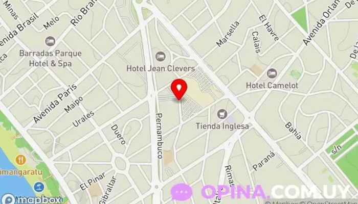 mapa de CATAMAR PROPIEDADES INMOBILIARIA Agencia inmobiliaria en Punta del Este