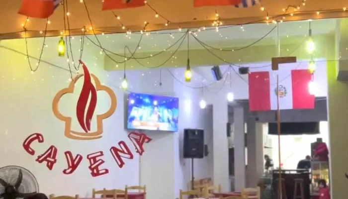 Cayena:  Videos - Restaurante