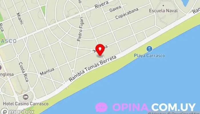 mapa de Ccdp Escuela de defensa personal en Montevideo