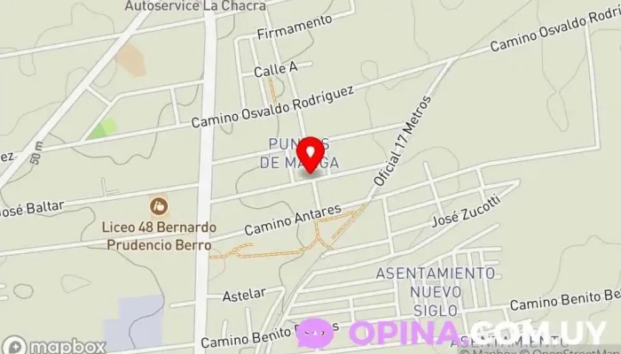 mapa de CEA 230 Escuela en Montevideo