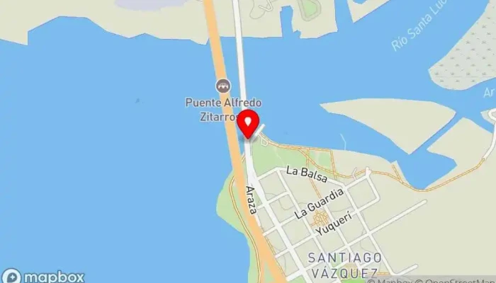 mapa de Centenario Parrillada la Barra Restaurante de comida rápida en Montevideo