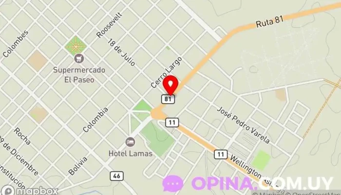 mapa de Centro de Educación Holística SER Escuela en Santa Lucía