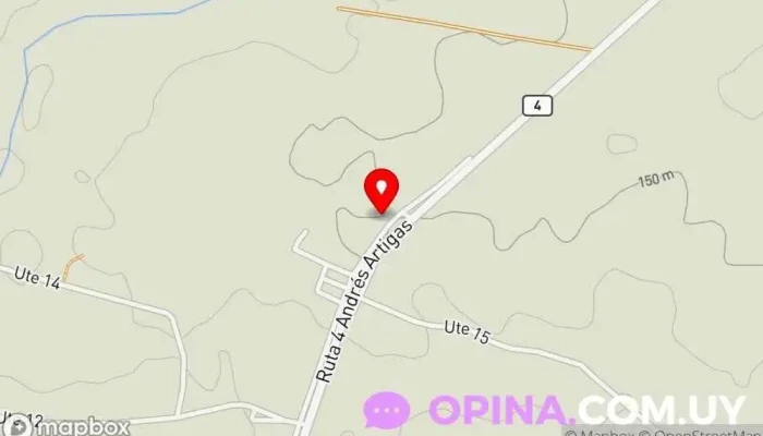 mapa de Centro de Estudios Integrados, ANEP Escuela en Sequeira