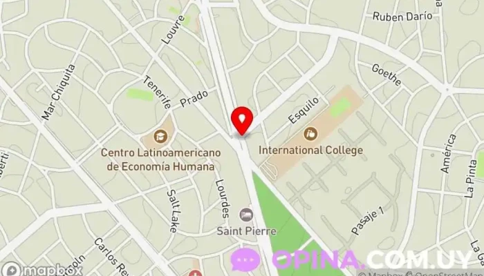 mapa de Centro Interdisciplinario Lumière Clínica especializada en Punta del Este