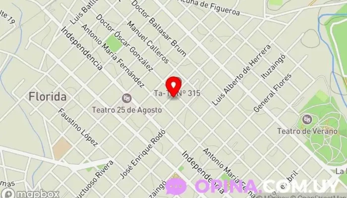 mapa de Centro Jacobo Zibil Escuela en Florida