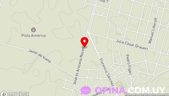 mapa de Centro Juvenil de Puertas Abiertas Escuela en Florida