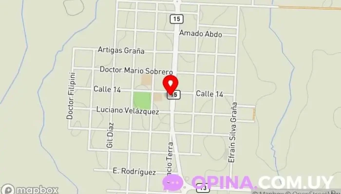 mapa de Centro MEC Velázquez Centro educativo en Velazquez