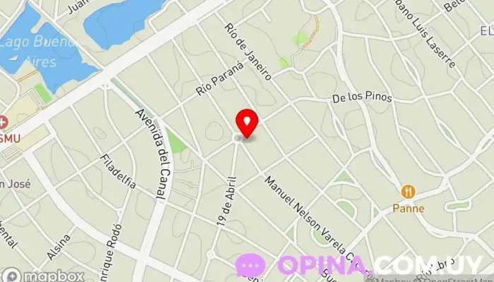 mapa de Centro Timbó Psicoterapeuta en Ciudad de la Costa