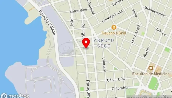 mapa de CENTROCERVECERO Escuela, Cervecería artesanal en Montevideo