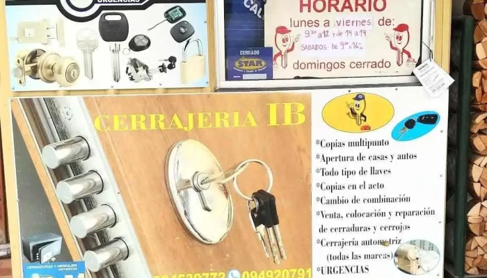 Cerrajería Ib - 15100 Pinamar