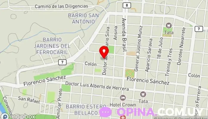 mapa de Cerro largo melo Condominio en Melo