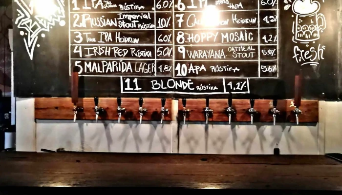 Cerveceria La Fabrika Menu - Cervecería artesanal