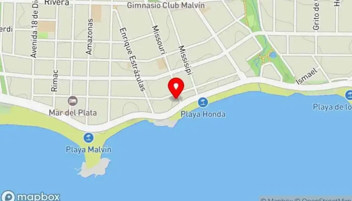 mapa de Cervecería OKTOBER Bier Haus Cervecería en Montevideo