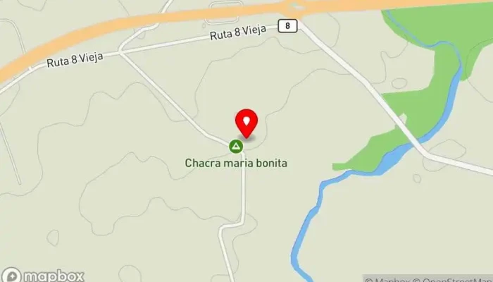 mapa de Chacra Maria Bonita Salón para eventos, Sala de banquetes, Pub, Supermercado en solis chico