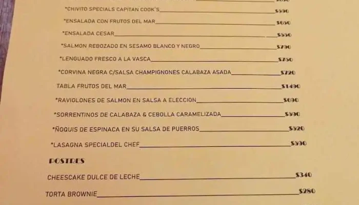 Che Montevideo Menu - Restaurante