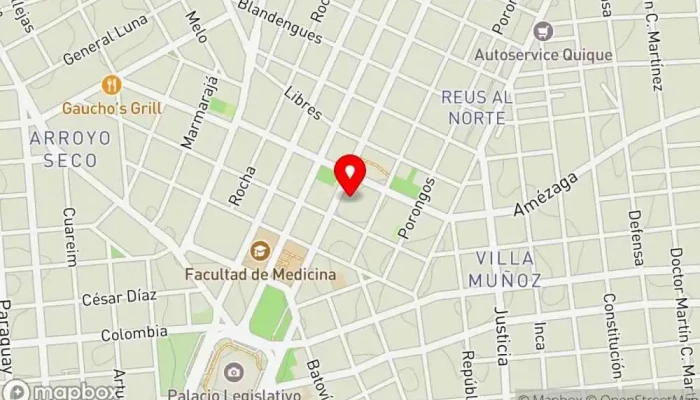 mapa de Chekere de cuba Restaurante cubano en Montevideo