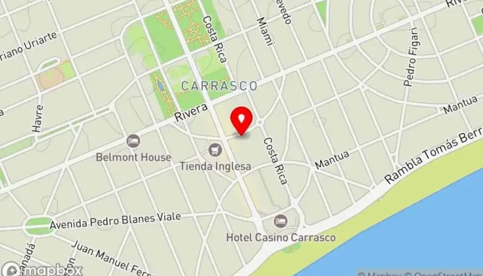 mapa de Chivipizza Restaurante de comida rápida, Restaurante en Montevideo