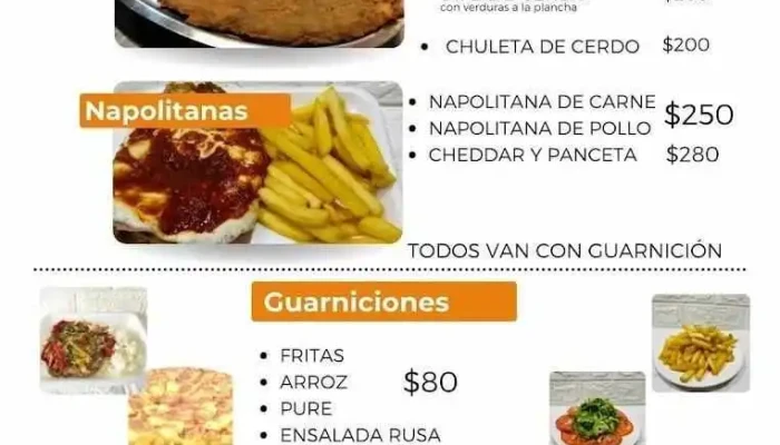 Chiviteria La Isla:  Menu - Restaurante