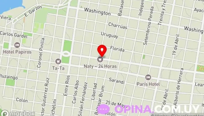 mapa de Chules Games Tienda de videojuegos en Paysandú