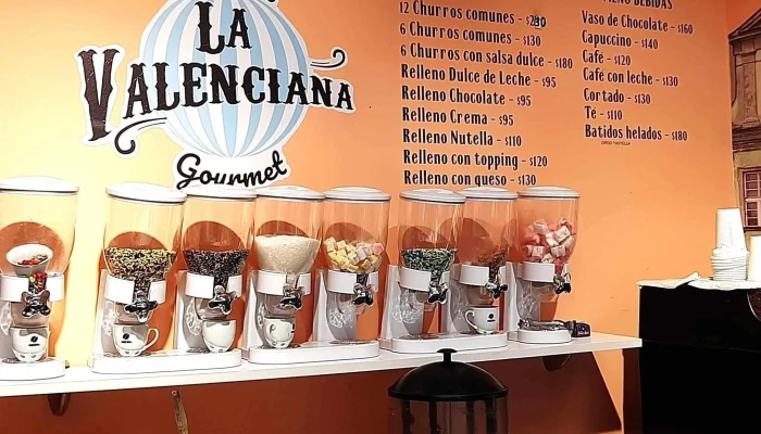 Churros La Valenciana:  Menu - Churrería