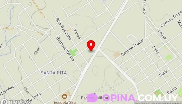 mapa de Clases de apoyo Centro educativo en Toledo