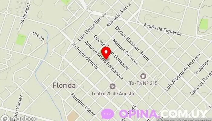 mapa de CLASES MATEMATICAS FLORIDA Servicio de clases particulares en Florida