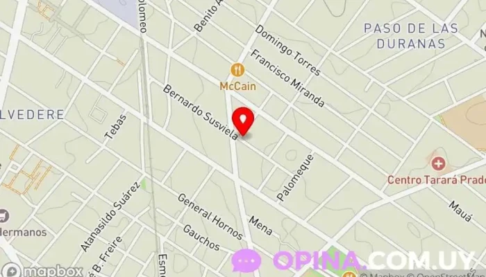 mapa de ClasesUY | Clases particulares Servicio de clases particulares en Montevideo