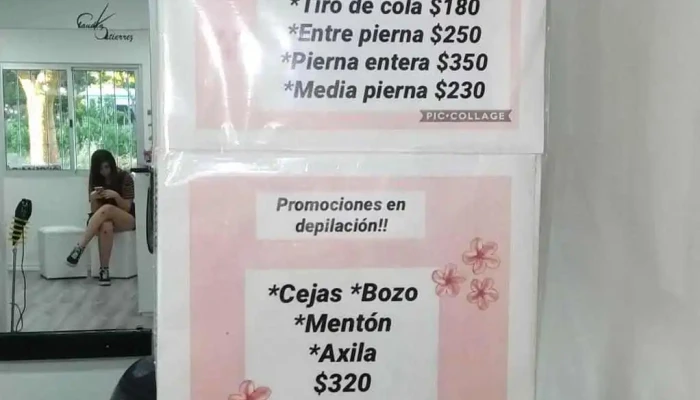 Claudia Gutierrez Estilista Unisex -  Carta - Las Toscas