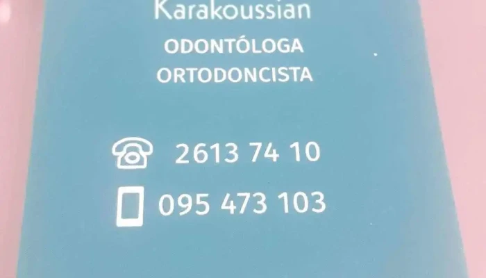Clinica Odontologica Dra Adrine Karakoussian -  Del Propietario - Montevideo