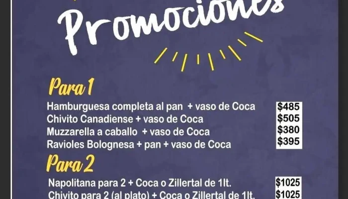 Club De La Papa Frita:  Menu - Restaurante de comida rápida