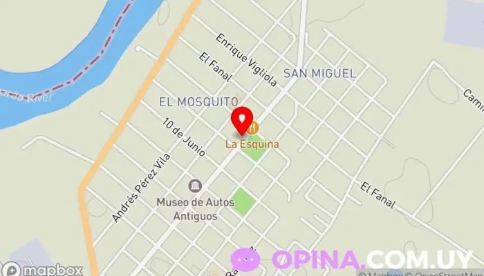 mapa de Club Union Club en Rio Branco