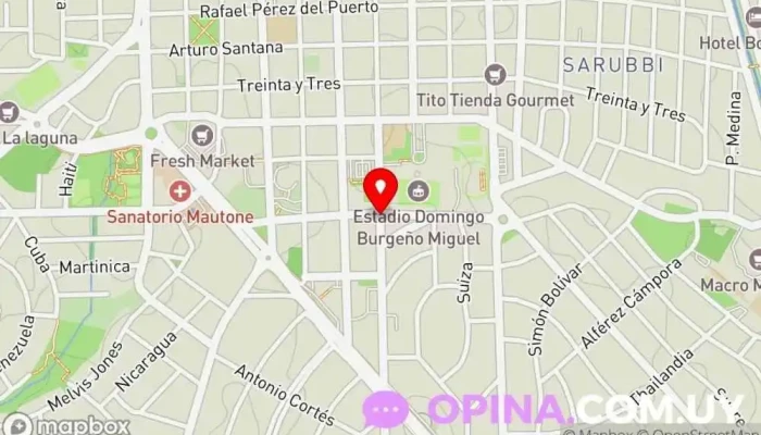 mapa de Coche escuela JS Autoescuela en Maldonado