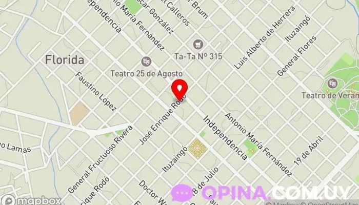 mapa de CodigoUY Centro educativo en Florida