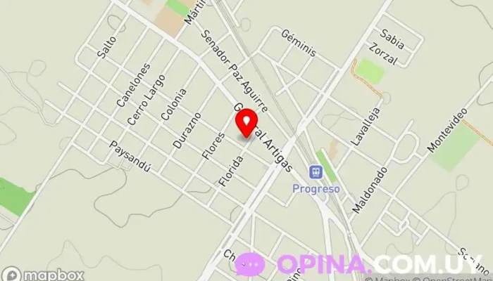 mapa de Colegio Andares Escuela en Progreso