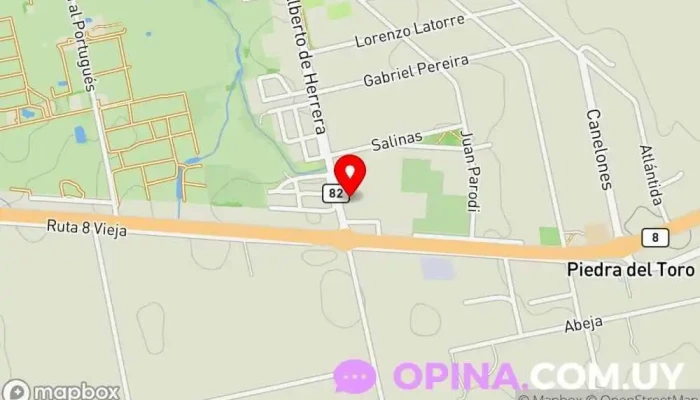 mapa de Colegio Integral de Empalme Olmos Escuela en Empalme Olmos