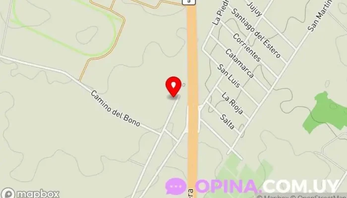 mapa de Colegio Los Nogales Escuela en Progreso