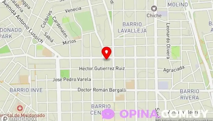 mapa de Colegio Maldonado Escuela en Maldonado