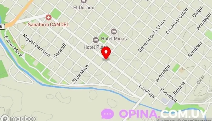 mapa de Colegio Nuestra Señora Del Verdún Colegio religioso en Minas