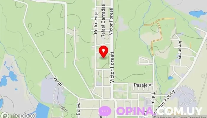 mapa de Colinas del Mirador Urbanización privada en 18 de Mayo