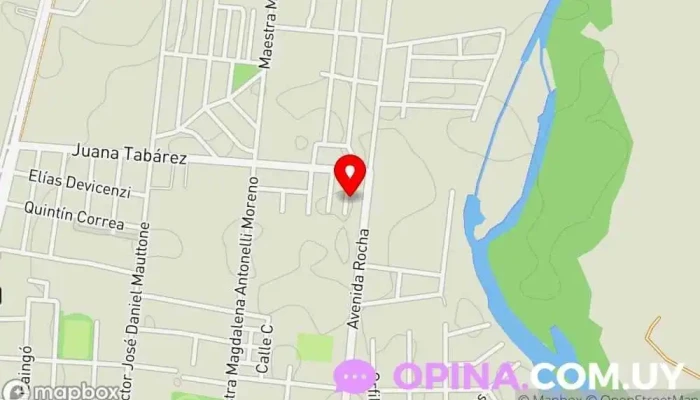 mapa de Complejo De Viviendas Viejo Ombú  en San Carlos