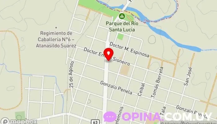 mapa de COMPUTACIÓN PARA TODOS Academia de informática en San Ramón